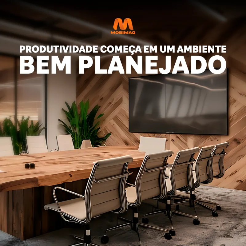 Como os móveis certos influenciam na produtividade da equipe